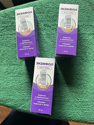 Вид геля Экзифол